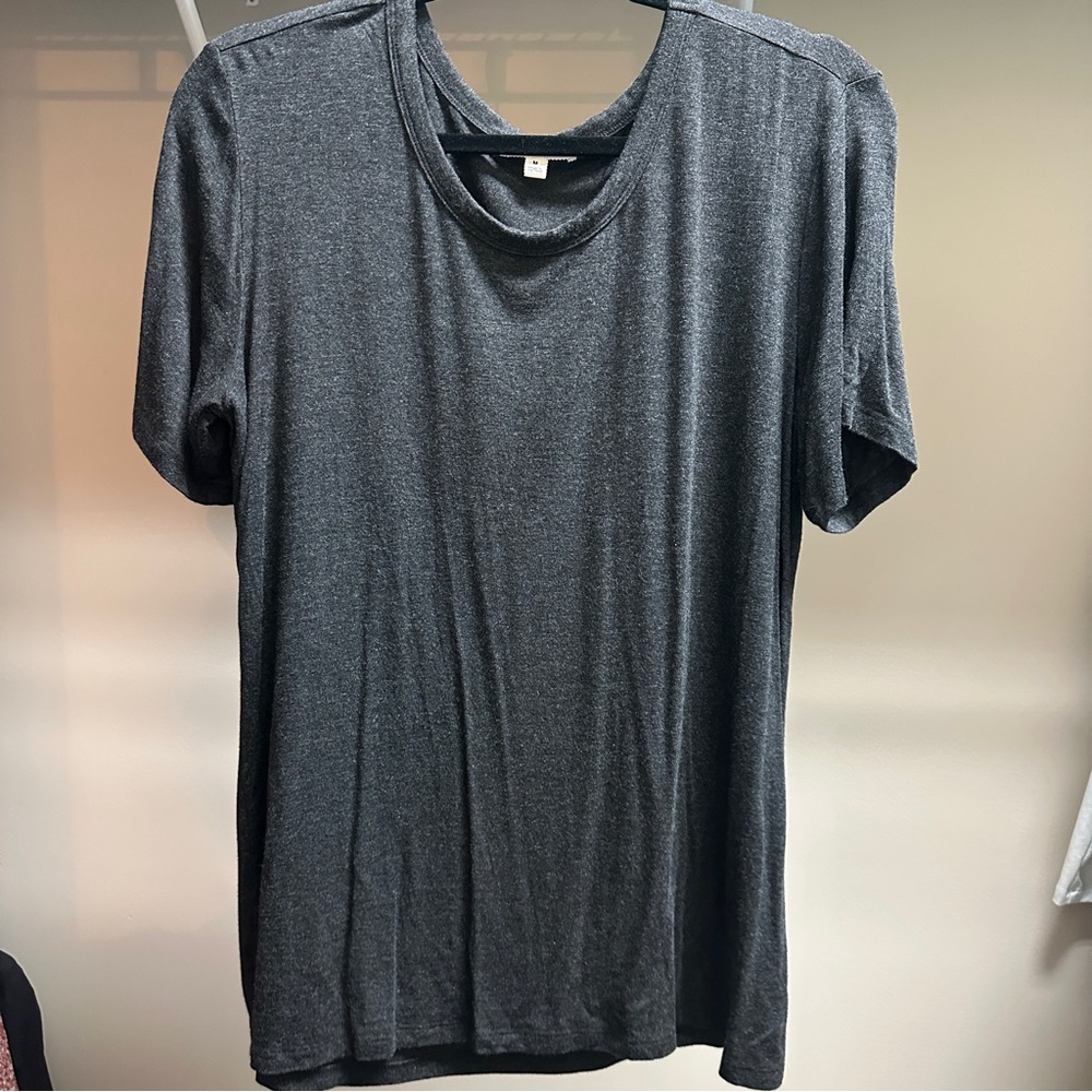Crewneck Grey Top